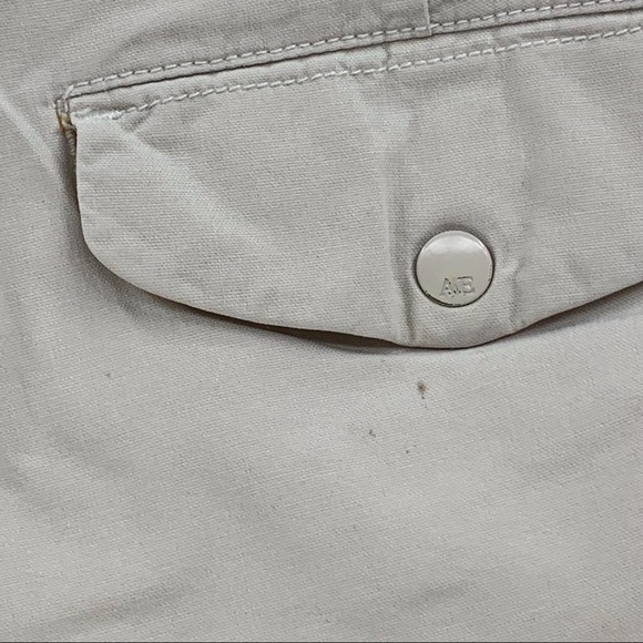 American Eagle Outfitters Beige Stretch Chino Shorts, 8 - Picture 11 of 16